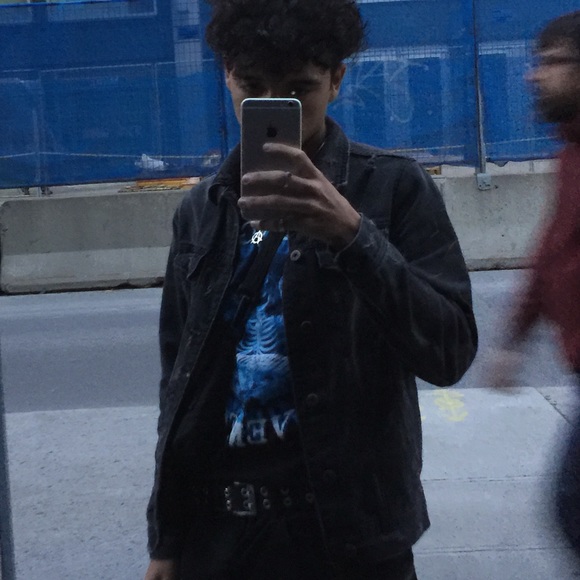 Black Future Denim Jacket (Zara x Future Rapper) - Picture 3 of 5